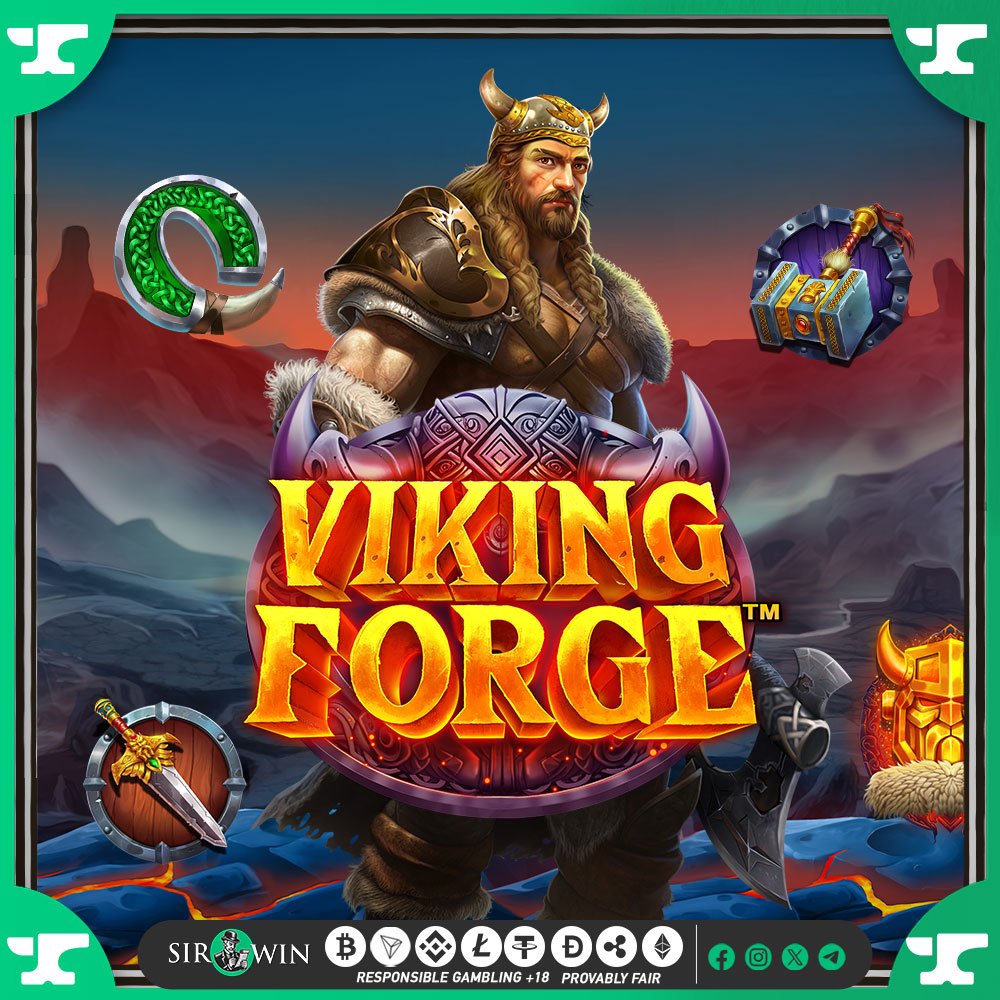 sirwindotcom's tweet photo. โ๏ธ๐ฅ Unleash Your Inner Warrior with Viking Forge! ๐ฅโ๏ธ
Prepare for an epic adventure in Viking Forge ๐ก๏ธ
Where power, fortune, and ancient magic await you! โ๏ธ๐ฐ
Let the forging begin at Sirwin Casino!
โ๏ธโจ #VikingForge #SpinToWin #Sirwin https://t.co/InPCDGPCkm