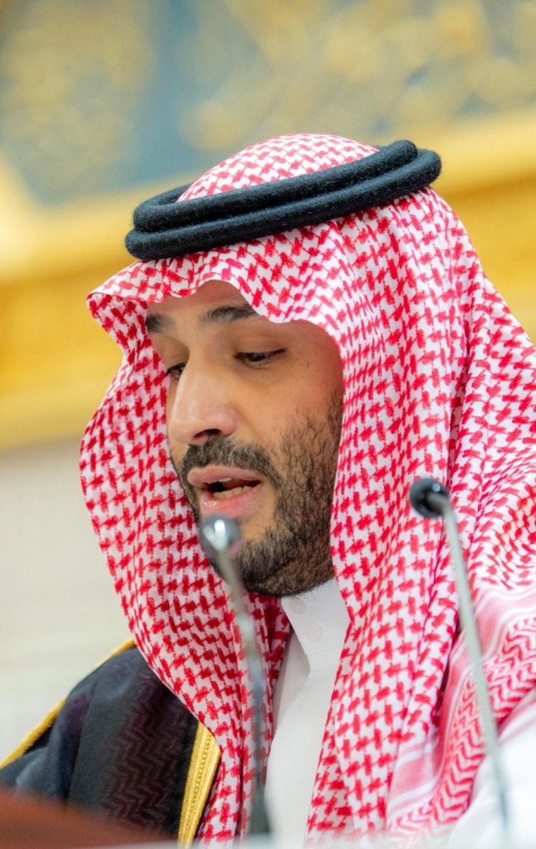 🚨 مُهم وعاجل:

سمو ولي العهد الامير #محمد_بن_سلمان‌
يُعلنها من قبّـة مجلس الشورى السعودي:

(لا علاقـات مع اسرائيـل دون الاعتراف بـ دولة
فلسطينية مستقلة عاصمتها القدس الشرقية) .

#لاعلاقات_بدون_دولة_فلسطينية