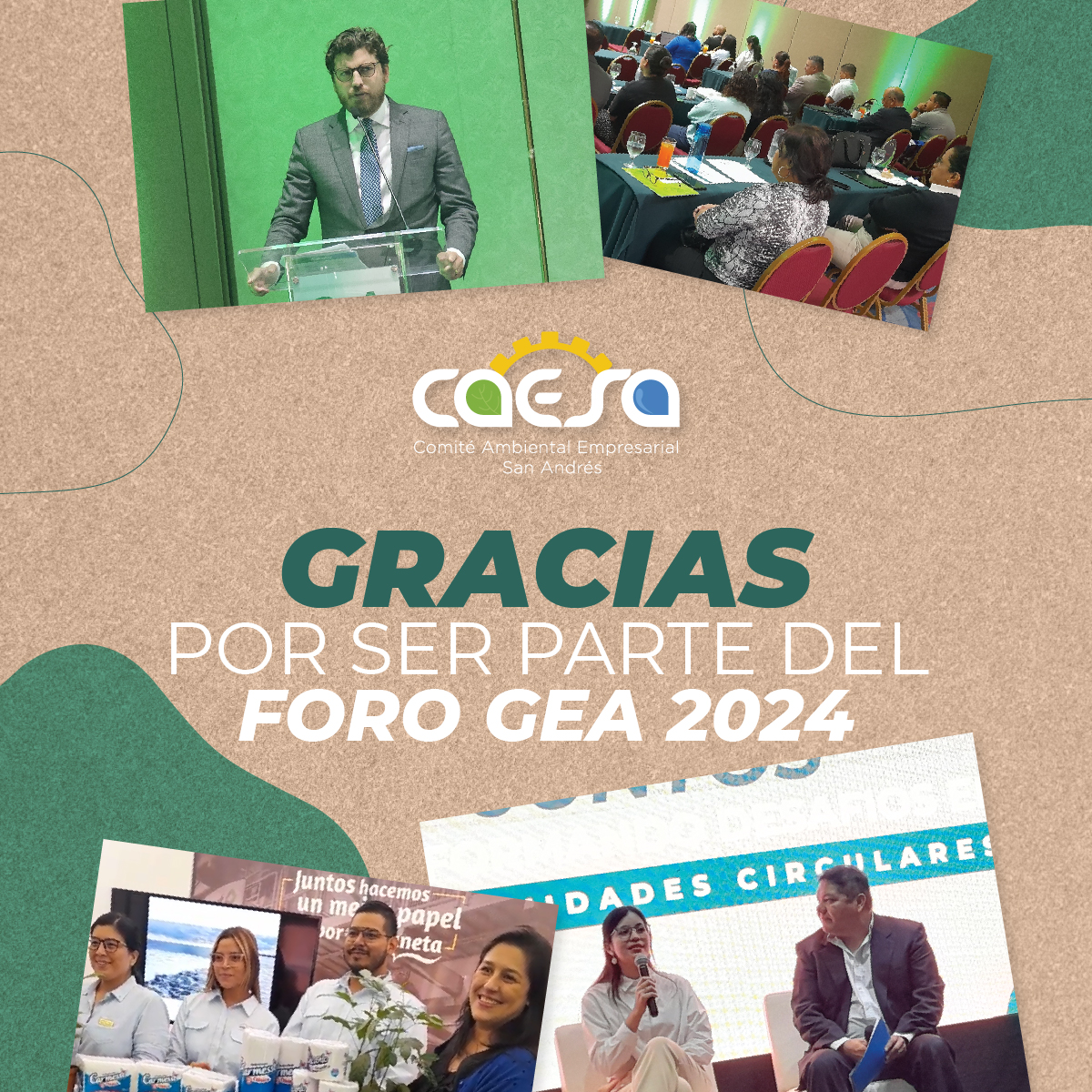 CAESA_sv's tweet photo. El GEA 2024 ha sido solo el comienzo. ¡Mantente atento a nuestras próximas iniciativas y eventos! 📷📷
#GEA2024 #PróximosPasos #FuturoSostenible https://t.co/OlRHrtUt5q
