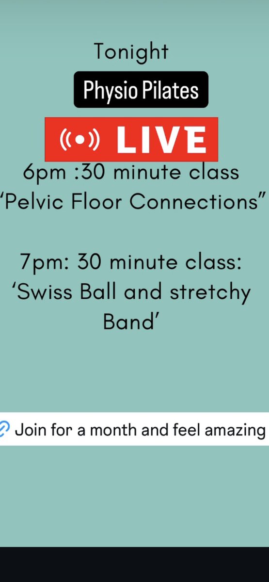 juliates's tweet photo. #pilates #physiopilates #pelvicfloor #swissball #stretchyband 

https://t.co/XIc0gQgWkN https://t.co/Enn281Fh8K