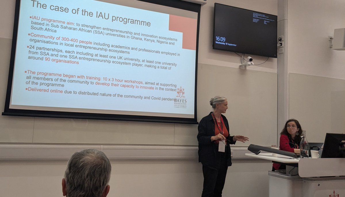 Many thanks to Sara Jones, Reader <a href="/BayesBSchool/">Bayes Business School</a>, and Miranda Lewis, from <a href="/BritishCouncil/">British Council</a>, for their talk ‘Design for Innovation: The Case of the Innovation for African Universities Programme’, in People / Planet
@svjaok
hcidopenday.co.uk/speakers/sara-…
#Designforall #HCID2024