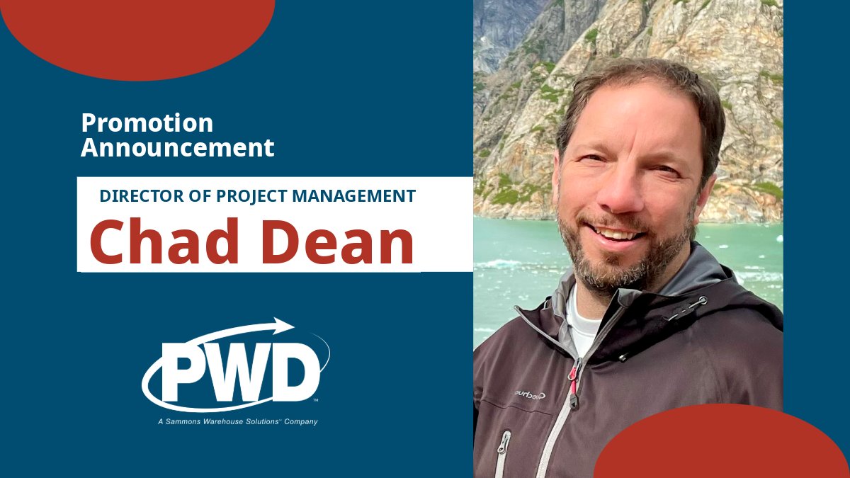 PrecisionWareh1's tweet photo. We are pleased to announce the promotion of Chad Dean to Director of Project Management. Chad's ability to navigate the sales and management of large projects over the past 8 years and drive them to completion has been instrumental to our success. Congrats to Chad! https://t.co/SQ7RVgIGl2