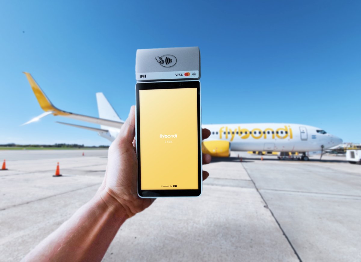 ini_fintech's tweet photo. ¡La #innovación vuela alto con @FlyBondi! ✈️

Ahora los pagos en pleno vuelo son una realidad💳
¡Bienvenidos a la nueva era de la #revolucionfintech! 💪🏼

#Fintech #Innovación #FlyBondi #INI https://t.co/AD9ac8gqPR