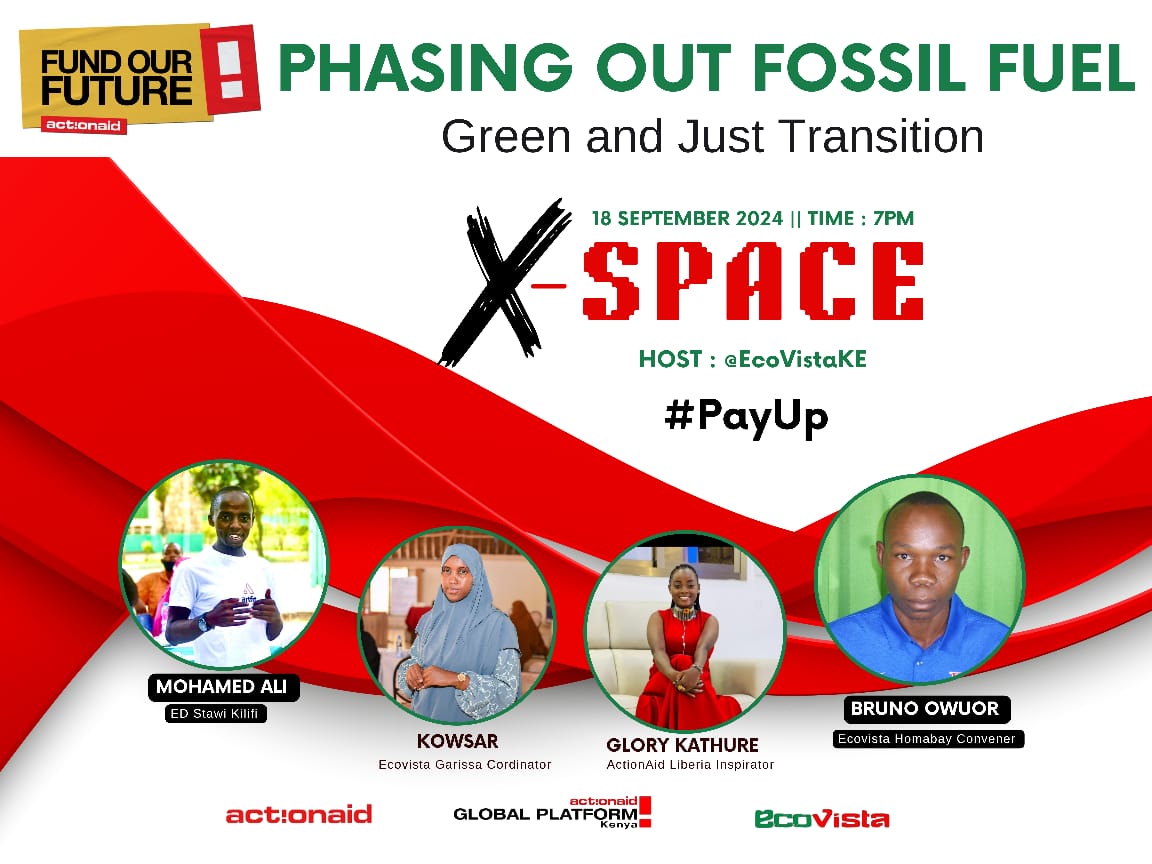 Climate change is disproportionately affecting the countries in the Global South, those who are least responsible for causing the crisis. By any fair logic, the costs of climate action should not be the burden of those most harmed and least responsible.
 #PayUp 
Fund Our Future