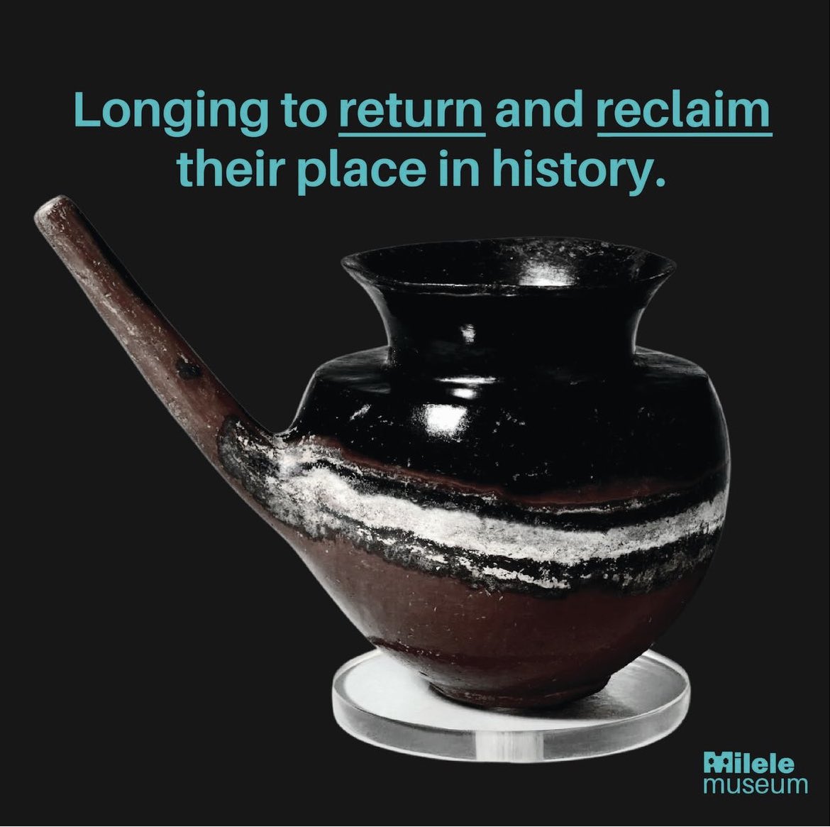 MileleMuseum's tweet photo. EVERY piece holds a story waiting to be heard again 🔊
#MileleMuseums #ReturnAfricanArtifacts #africa #culture #artprotest #VR #art #activism #digitalarchives #artcollections
#blackart #storytelling #archeology #decolonize
#history #anthropology #artresearch #blackhistory https://t.co/ZuOyky7Pt1