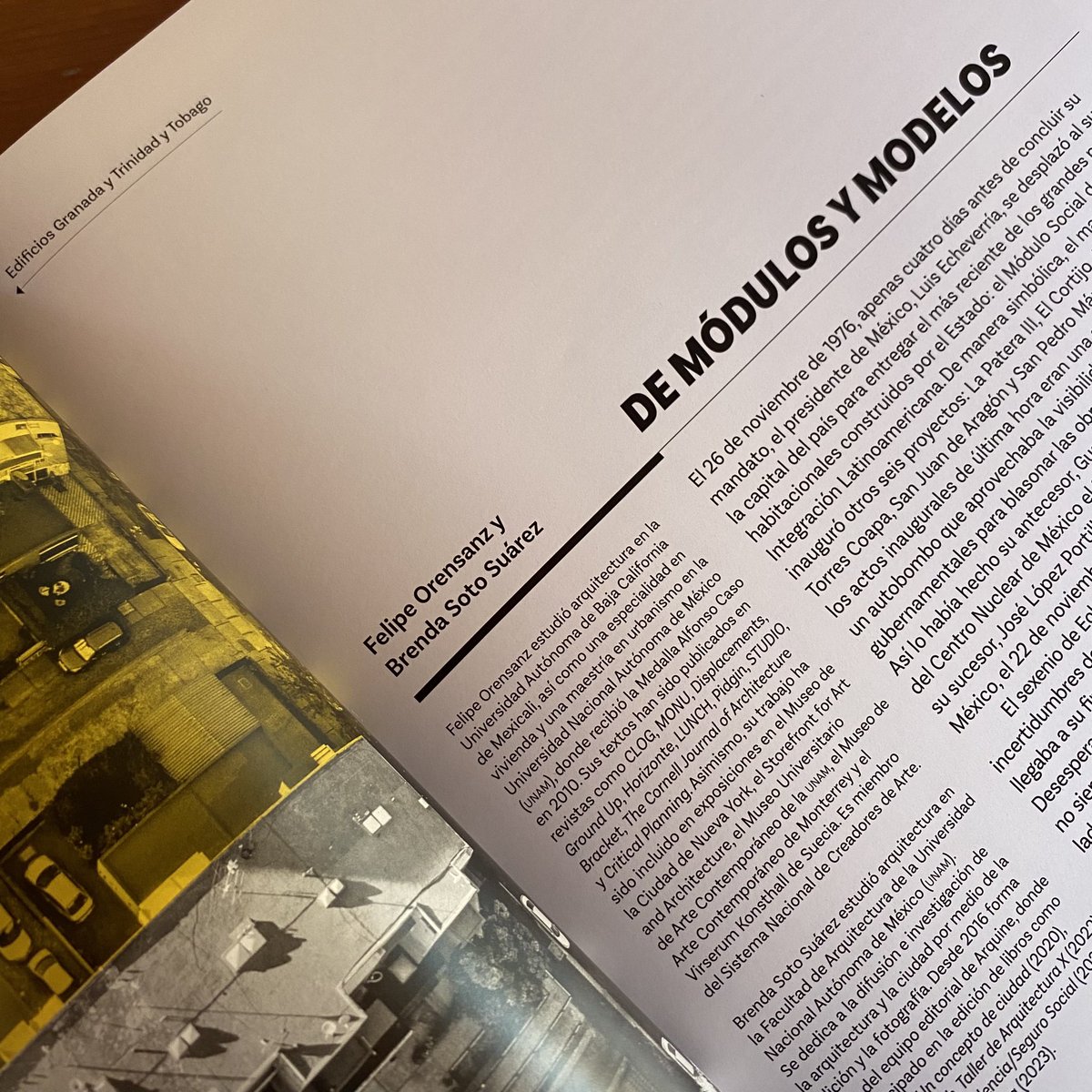 Muy emocionado por esta colaboración con Brenda Soto para el nuevo libro de Arquine sobre el conjunto Integración Latinoamericana (Sánchez Arquitectos, 1976). Muchas gracias a Miquel Adrià y Félix Sánchez por la oportunidad.
<a href="/_brendst/">Brenda Soto</a> 
<a href="/Arquine/">Arquine</a> 
<a href="/miqadria/">Miquel Adrià</a> 
<a href="/F_pesci/">Félix E Sánchez A</a>