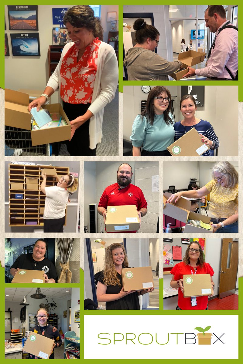 SproutBox deliveries are underway!! If you were one of the lucky 175 educators to receive our September box, be on the lookout for your personalized resources and a few fun surprises! #ConnectGrowServe