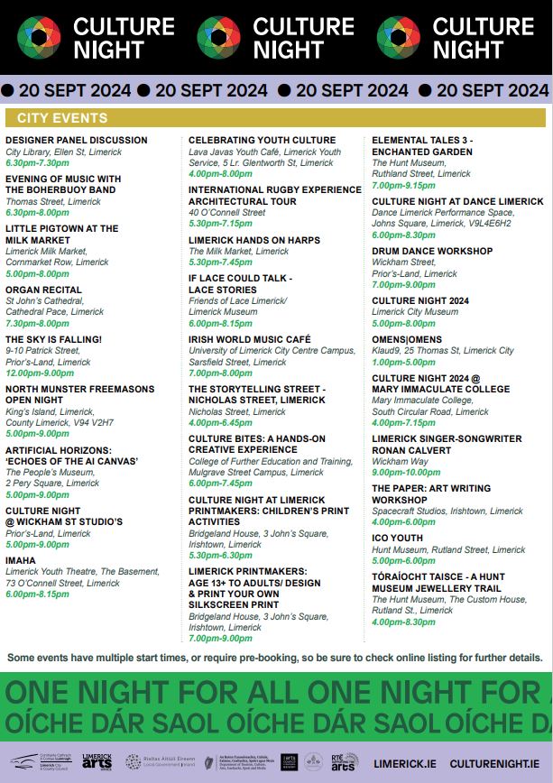 Limerick : Culture : Arts tweet media