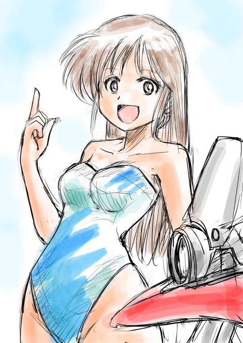 #みなさん3年前の今頃はどんな絵描いてましたか このへん。コロナ籠もりから1年半が経って、暇に耐えきれず絵を描く枚数が増えてきた頃ですな。 