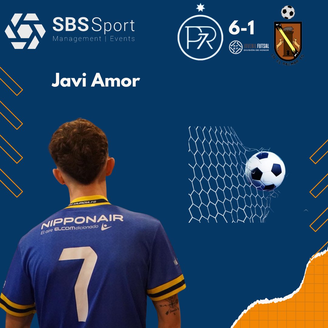 ᴊᴜᴠᴇɴɪʟ ᴅɪᴠɪsɪᴏ́ɴ ᴅᴇ ʜᴏɴᴏʀ

𝙅𝙖𝙫𝙞 𝘼𝙢𝙤𝙧, jugador de <a href="/PR7MurciaFS/">PR7 Murcia F.S.</a> , marca el quinto gol del partido en la goleada frente a 𝐂𝐃 𝐄𝐥 𝐏𝐚𝐥𝐦𝐚𝐫 𝐅𝐒

➕ℹ️ sport-sbs.com/representado/j…

#sbsplayers | <a href="/javiier_amoor/">javiiii🐊</a>