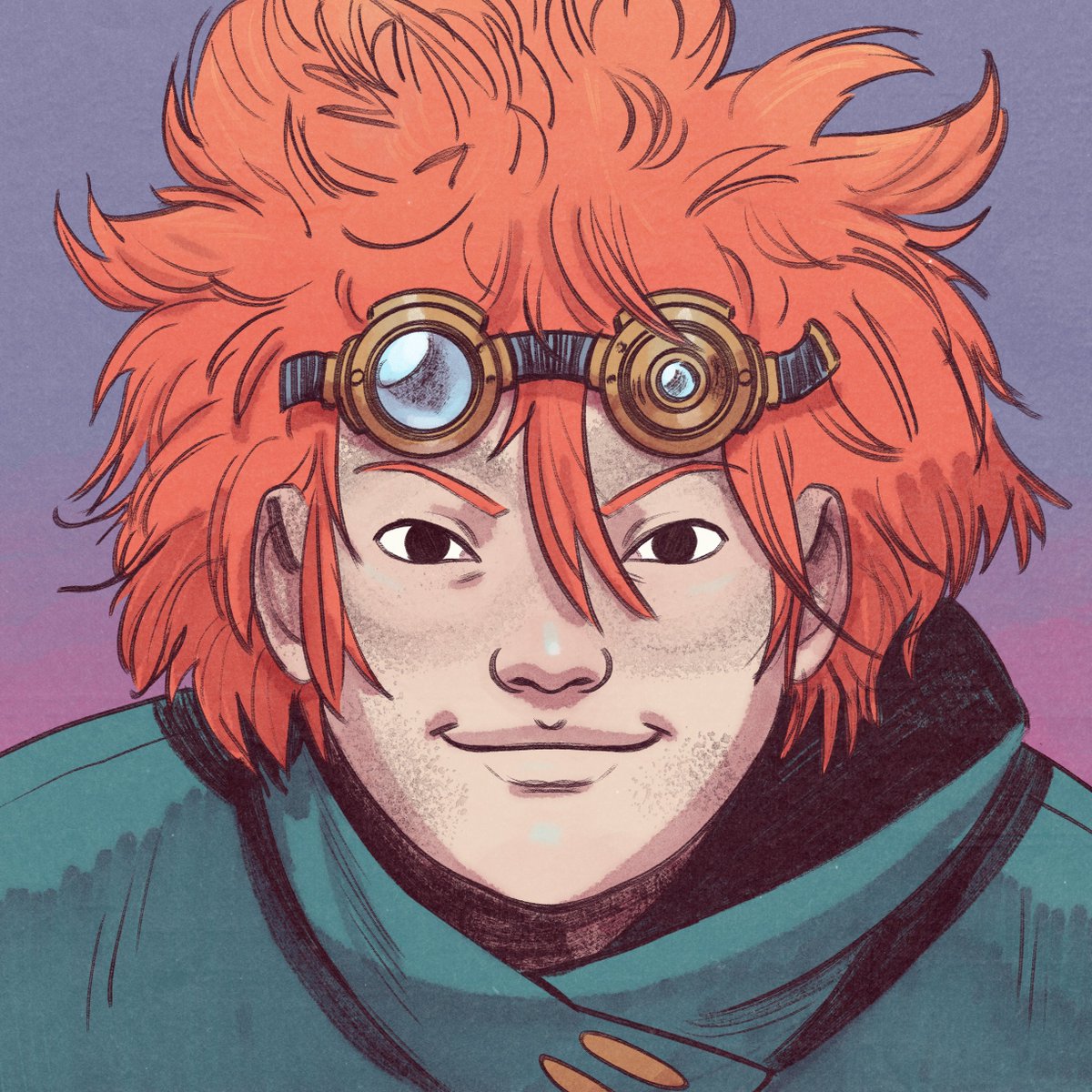 Os presento a Xhoo, el segundo de los protagonistas de ECLIPSE. <a href="/magsoke/">magsoke</a> interpreta a este ingeniero, inventor, marionetista, excéntrico, inadaptado...
Dibujado, por el gran <a href="/monoapilas/">Javier (Martin) Caba</a>.

Ya podéis ver la primera sesión (y la sesión 0) de esta aventura en Youtube!!