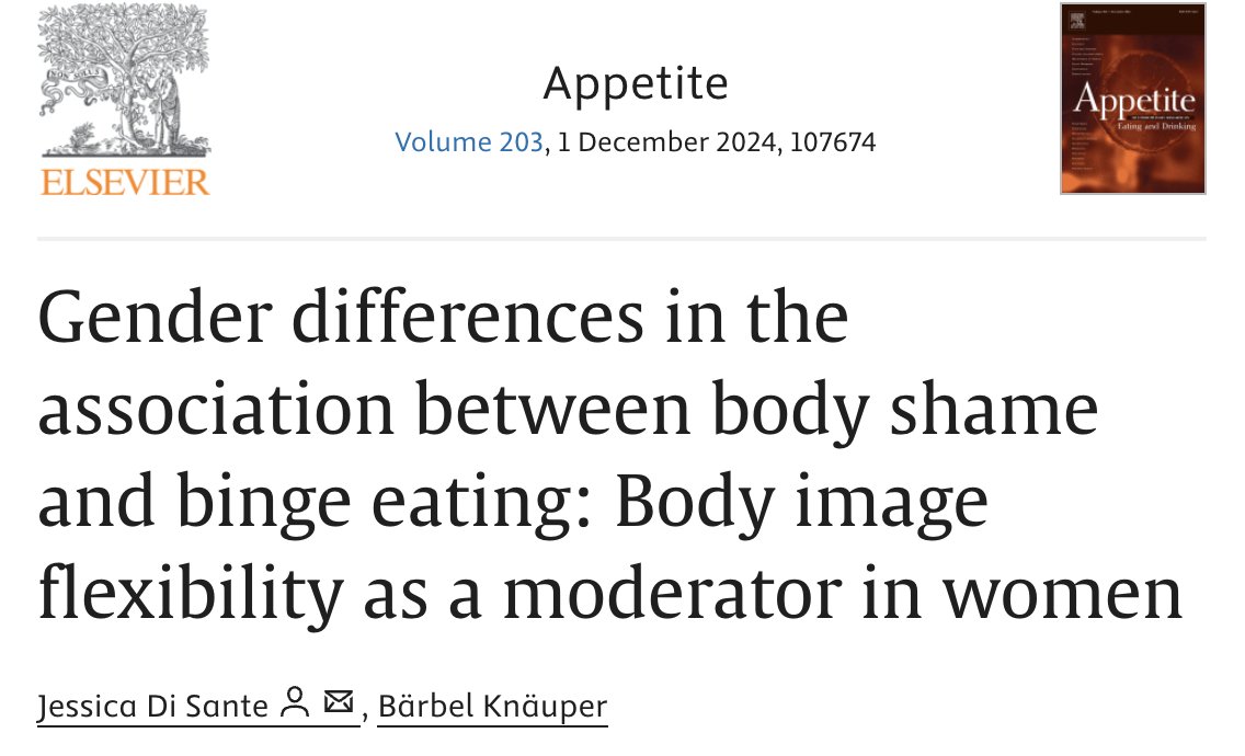 Body shame influences binge eating, but how do its effects differ between genders? PhD Candidate Jessica Di Sante and Prof Bärbel Knäuper, found that body shame predicted binge eating in women but not men. This highlights gender differences in understanding binge eating.