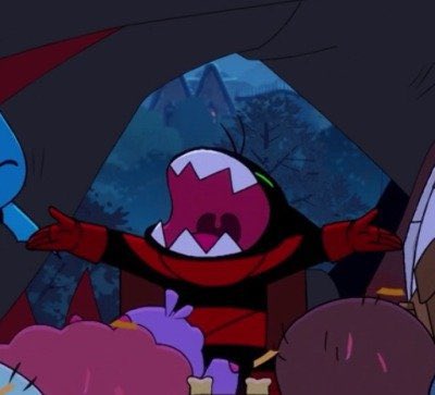 “How's your comfort character doing?"

My comfort character: