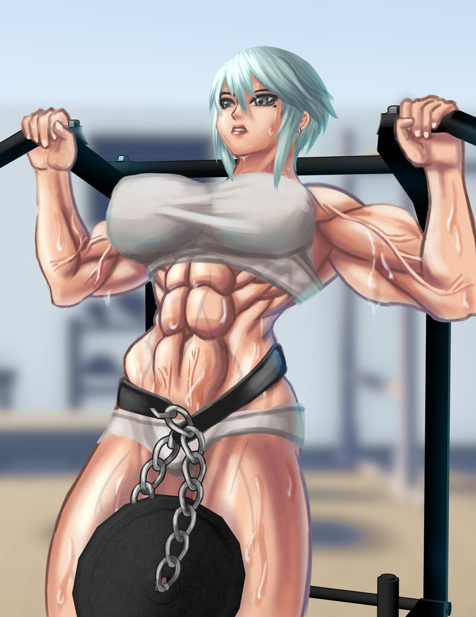 Alright here's Dagr, was trying some stuff out with this one.
#animemusclegirls #muscularanimegirls #wheyfu #fireemblemfanart #FEHeroes #muscleart