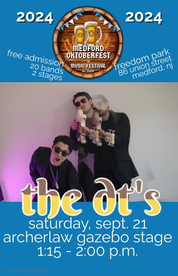 the dt’s (@thedtsmusic) on Twitter photo 🐀⚡️Had such a blast performing live on <a href="/WRAT959/">95.9 the WRAT</a> this week for the <a href="/OceanofLove1709/">OceanofLove</a> radiothon!
Funds for local families impacted by childhood cancer diagnosis. By the time our set ended Monday, they had already raised $30k. 💜✌🏻🔔
This Saturday, we are at @Medford Fest(1pm) 🐀⚡️Had such a blast performing live on <a href="/WRAT959/">95.9 the WRAT</a> this week for the <a href="/OceanofLove1709/">OceanofLove</a> radiothon!
Funds for local families impacted by childhood cancer diagnosis. By the time our set ended Monday, they had already raised $30k. 💜✌🏻🔔
This Saturday, we are at @Medford Fest(1pm)