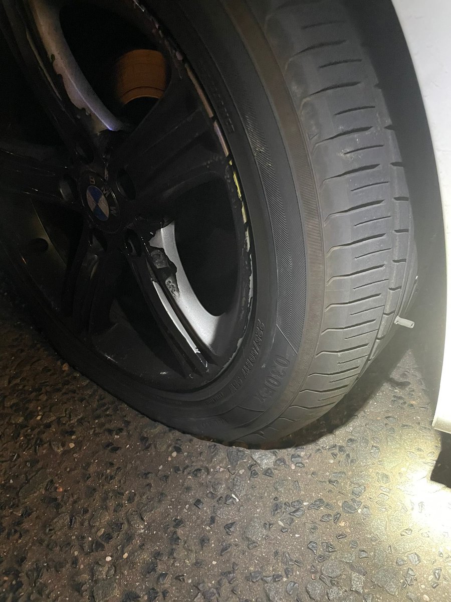 Trafficwmp's tweet photo. Last night officers from our #EUnit #ANPRInterceptor team used a preemptive sting to prevent a pursuit with this cloned BMW in Central Birmingham. The driver had cloned it to hide the fact he had no licence or insurance. The car was seized and he will be off to court. https://t.co/AYOJUo4pdP
