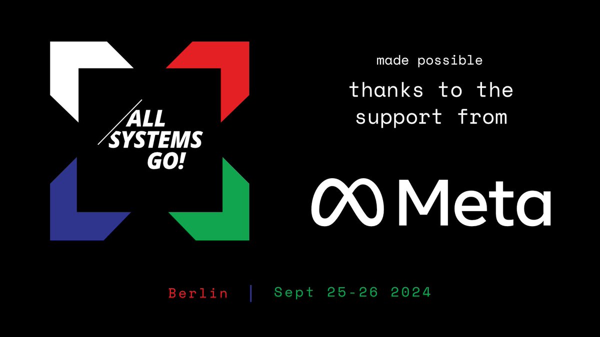 All Systems Go! tweet media