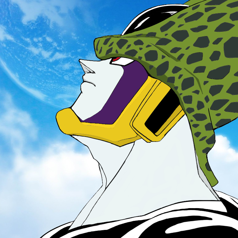 kebabalescalope's tweet photo. I tried to make it look like the manga with the same colors (it wasn't me who did the background) @taaa2274evo #dragon #dragonball #cell #perfect #cellperfect #goku #dbz #db #aura #goat https://t.co/bSeGQYYPmF https://t.co/wO7pnzgDYt