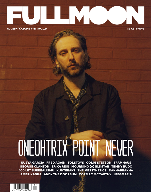 Full Moon Magazine (@fullmoonmag) on Twitter photo FULL MOON #161: Oneohtrix Point Never @eccopn je v prodeji od zítra 18.9.
Titulní téma obsahuje:
🟠 Rozhovor Oneohtrix Point Never
🟠 Oneohtrix Point Never - Nejlepší tracky
🟠 Soundtracky OPT
🟠 Profil <a href="/fredagainagain1/">Fred again..</a>
🟠 Téma #vaporwave
🟠 Rozhovor George Clanton FULL MOON #161: Oneohtrix Point Never @eccopn je v prodeji od zítra 18.9.
Titulní téma obsahuje:
🟠 Rozhovor Oneohtrix Point Never
🟠 Oneohtrix Point Never - Nejlepší tracky
🟠 Soundtracky OPT
🟠 Profil <a href="/fredagainagain1/">Fred again..</a>
🟠 Téma #vaporwave
🟠 Rozhovor George Clanton