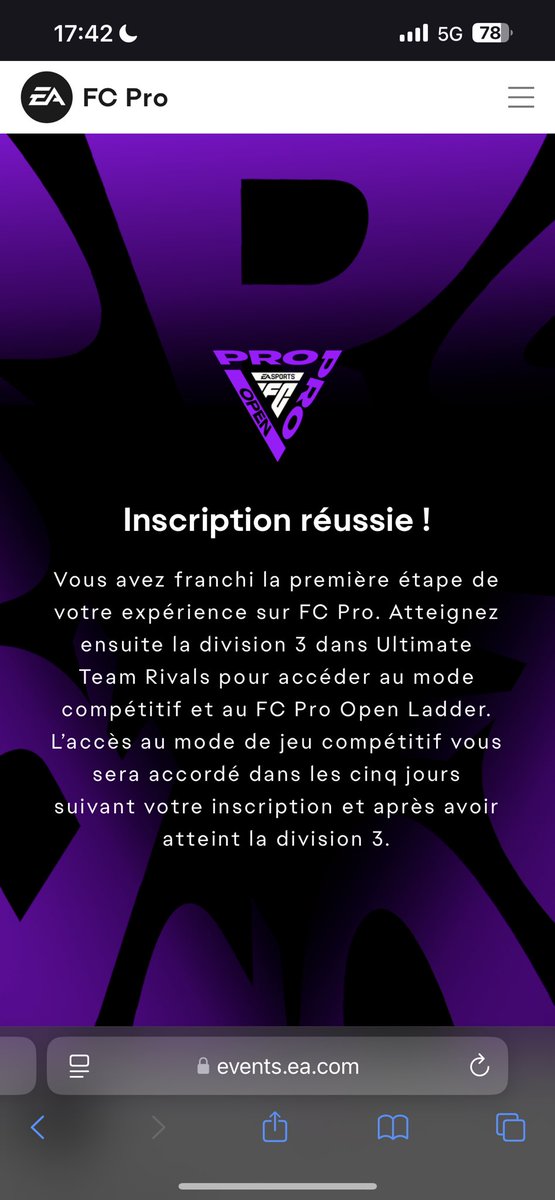On sera encore de la partie cette saison🫡

Stream à fond sur twitch comme d’hab avec du pack opening, Rivals, Fut champions etc..
Et on essayera d’être compétitif un maximum 🙏🏽

Merci encore à tous pour cette saison FC 24, rdv dans les prochains jours en stream pour FC 25✅