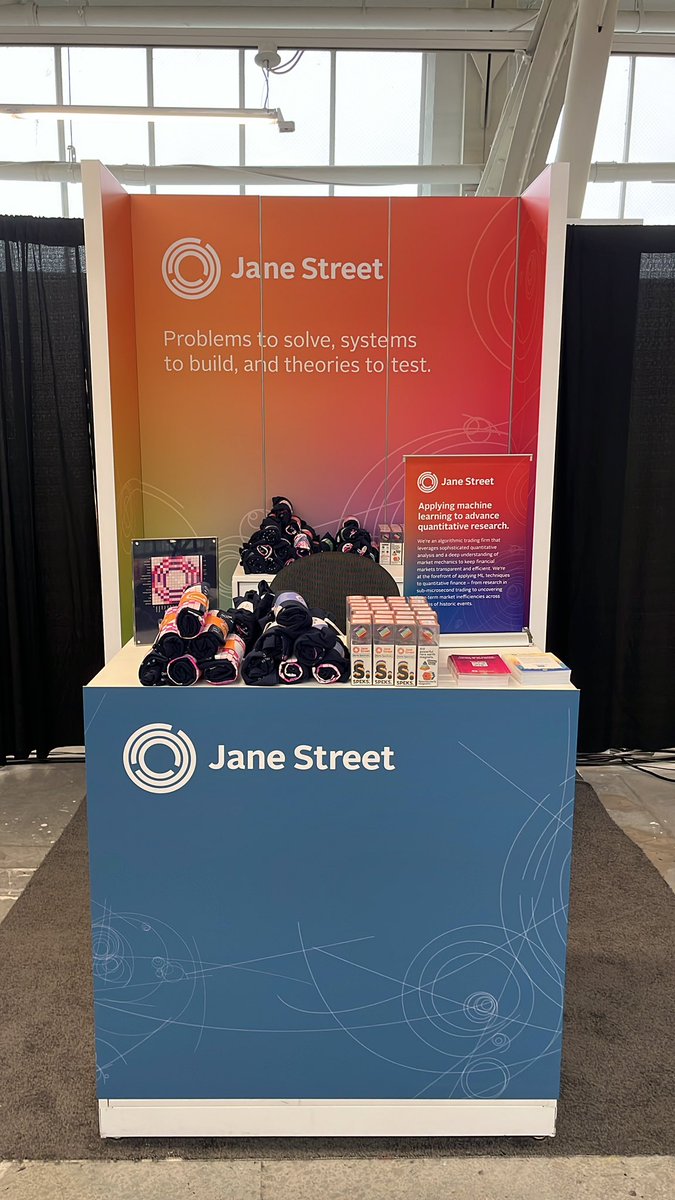 I’m at the #PyTorchConf today and tomorrow, come say hi at the Jane Street booth!