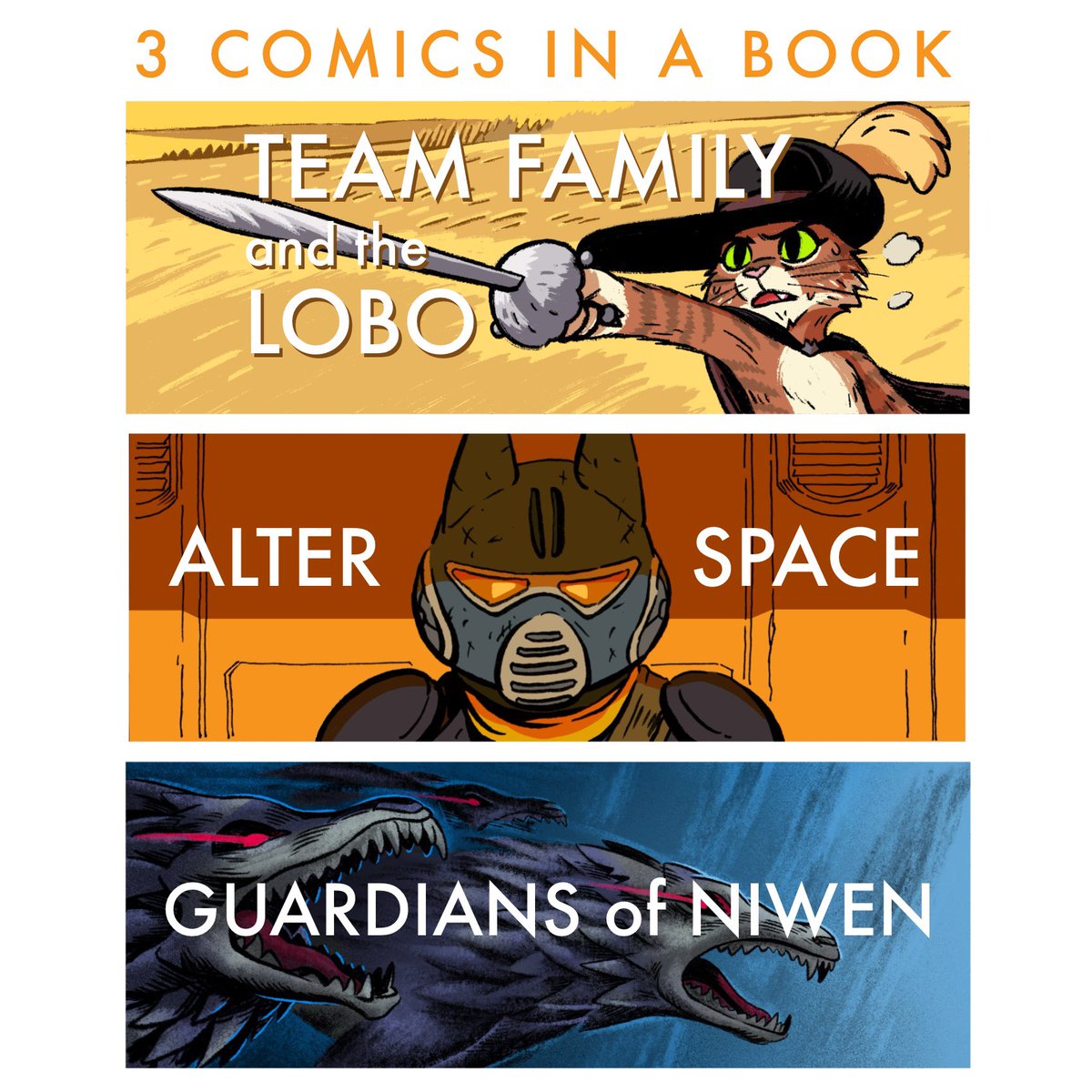 saran_kit's tweet image. Kit’s Collection, the comic book, is now available to order online!
Link in the replies and description.