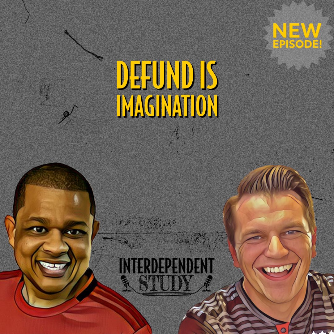 interstudypod's tweet photo. 📖 EPISODE 169! 📖

In today’s episode, we discuss Defund: Conversations toward Abolition by @UptownKastro, and what we learn &amp; take away from this incredible book in our continued work for collective liberation. @haymarketbooks https://t.co/kLIJplPTtH