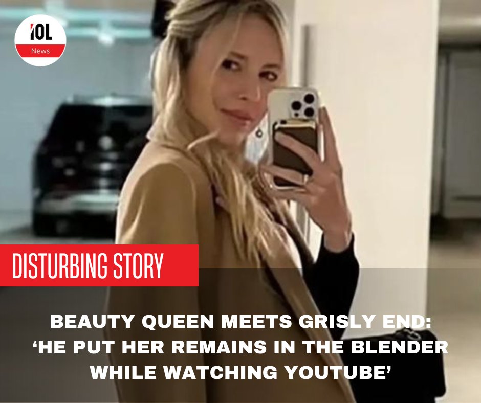 IOL's tweet image. Just when you think you have heard it all...

There has been international outrage after a husband was accused of doing the unthinkable to his wife while nonchalantly wanting YouTube.
#beautyqueen #formermodel #contestant #MurderCase 

Full story on iol.co.za/news/crime-and…