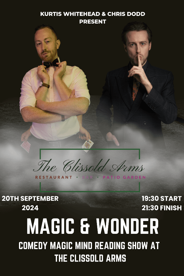 We've got a full week of events ahead of us which we're excited about 🤩

Today is 🍷sday, tomorrow is comedy night and there's a bit of Magic on Friday.

#eastfinchley #muswellhill #comedynight #magicshow #winetasting #winetastingexperience #southafricanwine #theclissoldarms