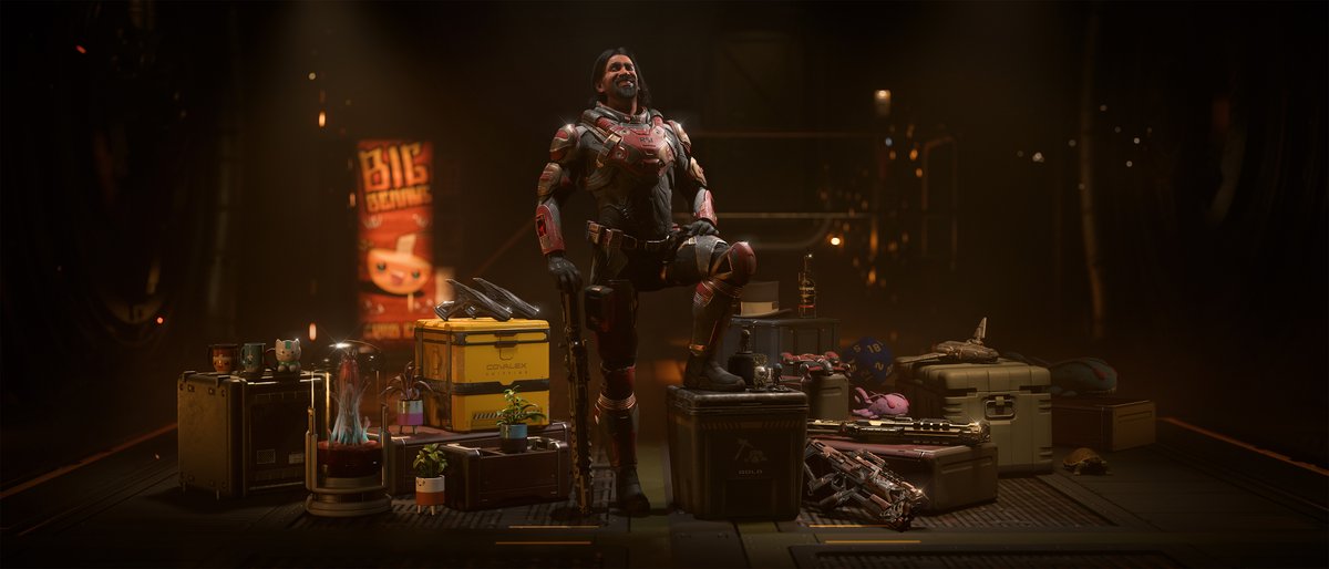 RobertsSpaceInd's tweet photo. Capture your most exciting adventures in the 'verse as you plunder your way to richness for a chance to win one of the following with LTI and the new Skullcrusher Livery:

🥇 RSI Scorpius
🥈 RSI Mantis
🥉 Origin M50

Contest Details: https://t.co/yXKWhq2xYv https://t.co/kbw3xglRsy