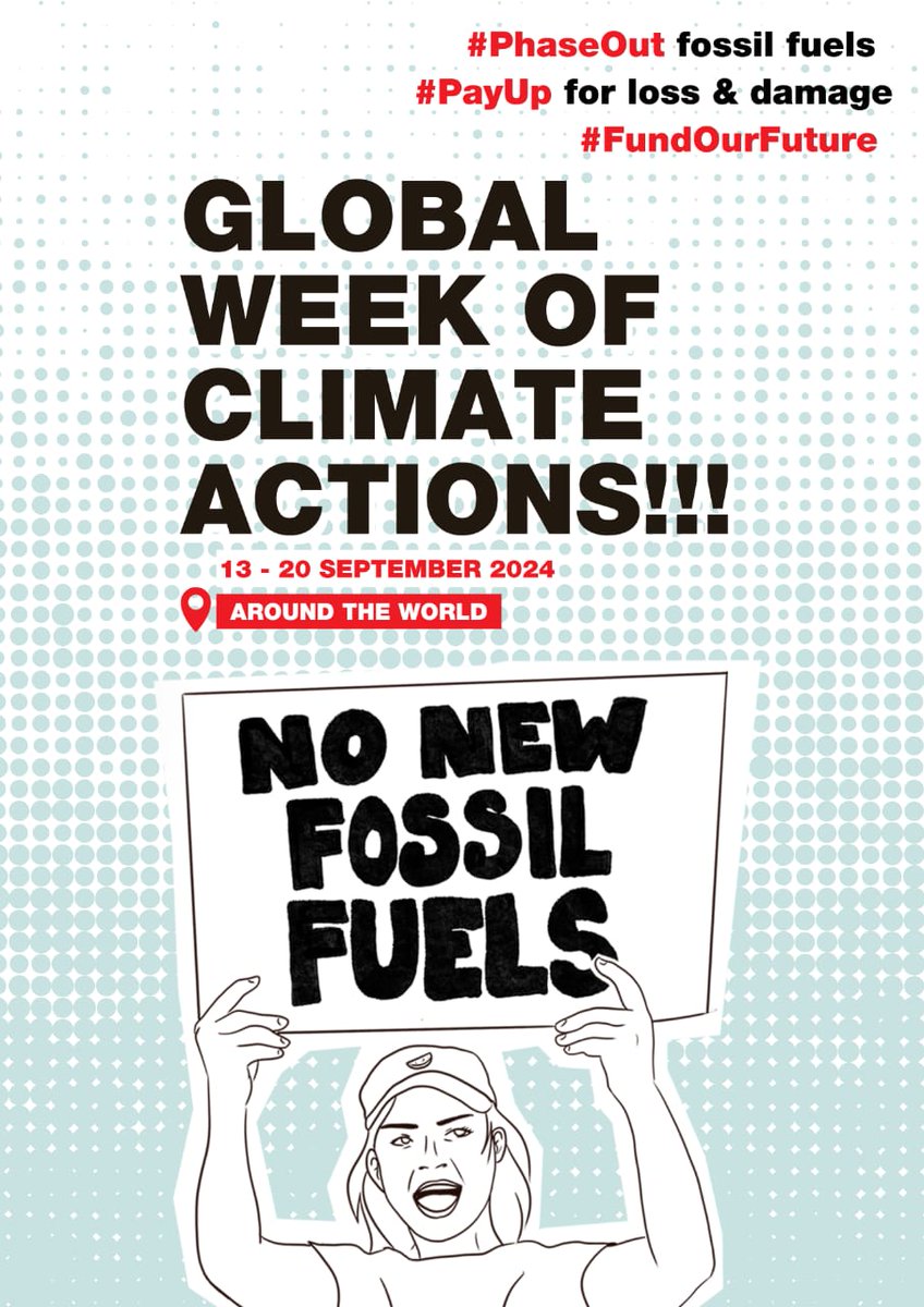 The call for climate action is universal because the impacts of climate change touch every aspect of life on Earth. 
#PayUp