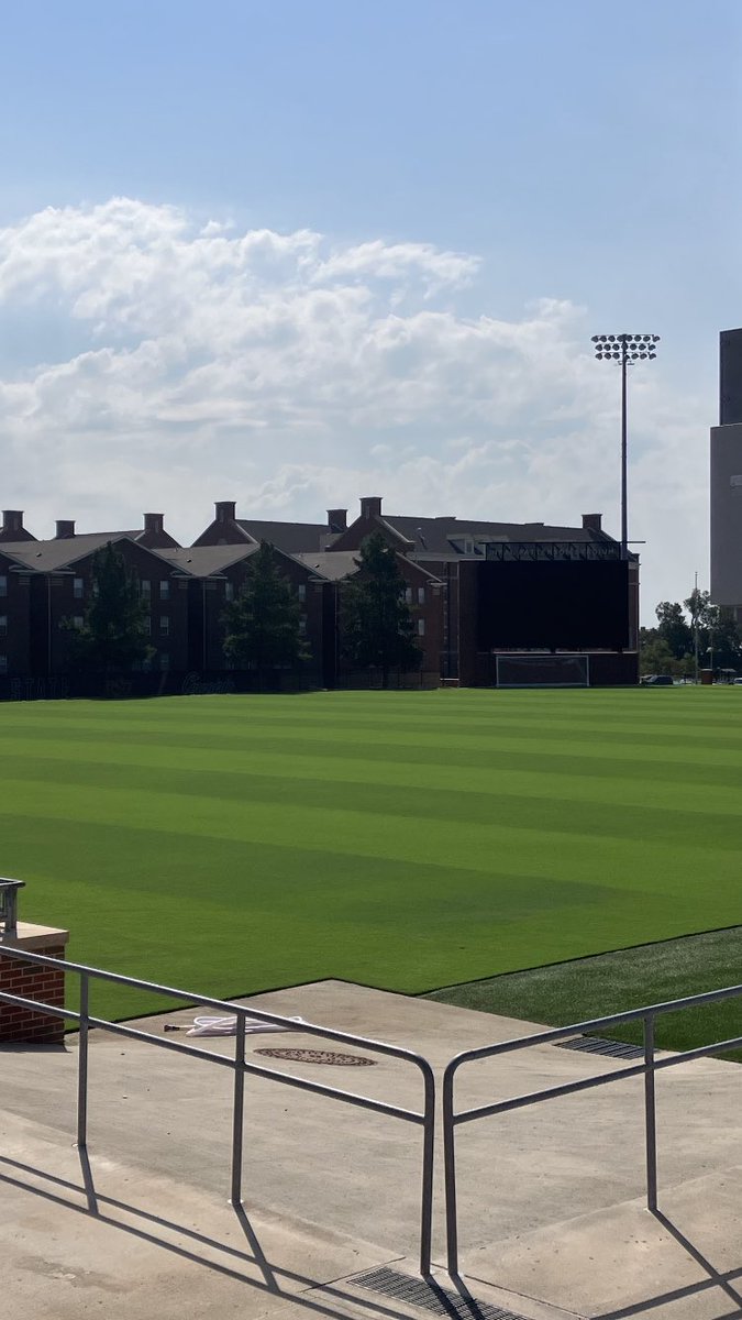OKState Grounds Crew (@osugrounds_crew) on Twitter photo Seed going out on Tues. Astro Bermuda holding up nicely for a practice/game facility <a href="/CowgirlFC/">OSU Cowgirl Soccer</a> Seed going out on Tues. Astro Bermuda holding up nicely for a practice/game facility <a href="/CowgirlFC/">OSU Cowgirl Soccer</a>
