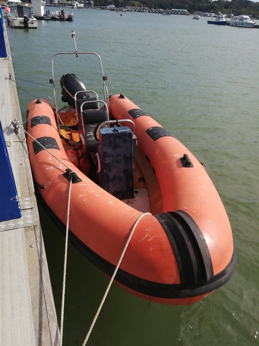 📟17/09/24 12:28 Tasked alongside <a href="/BembridgeRNLI/">Bembridge RNLI</a> to a upturned Rhib with persons in the water. Rhib was taken into Bembridge Harbour. We believe the Rhib has slipped its mooring and has been added to the Coastguard lost and found asset list whilst we try and track down the owners