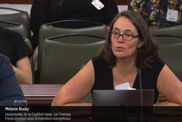 L'ADOPTION DU PL69 DEVRAIT ÊTRE REPORTÉE
Nous étions en commission parlementaire, hier, avec Patrick Bonin de Greenpeace Québec, pour présenter notre mémoire quant à l'étude du PL69 sur l'énergie.
📷Pour lire notre mémoire : pourlatransitionenergetique.org/wp-content/upl…
#polqc