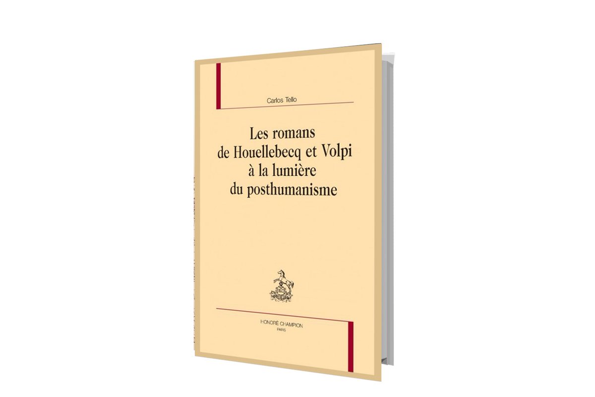 UPECactus's tweet photo. 🔎 #ExpertsUPEC Un ouvrage rédigé par Carlos Tello, enseignant-chercheur associé au laboratoire #IMAGER édité chez @HonoreChampion 📚
👉 https://t.co/HELXU1wt7K
#UPEC #Littérature #Posthumanisme https://t.co/XXXjx3vKMq