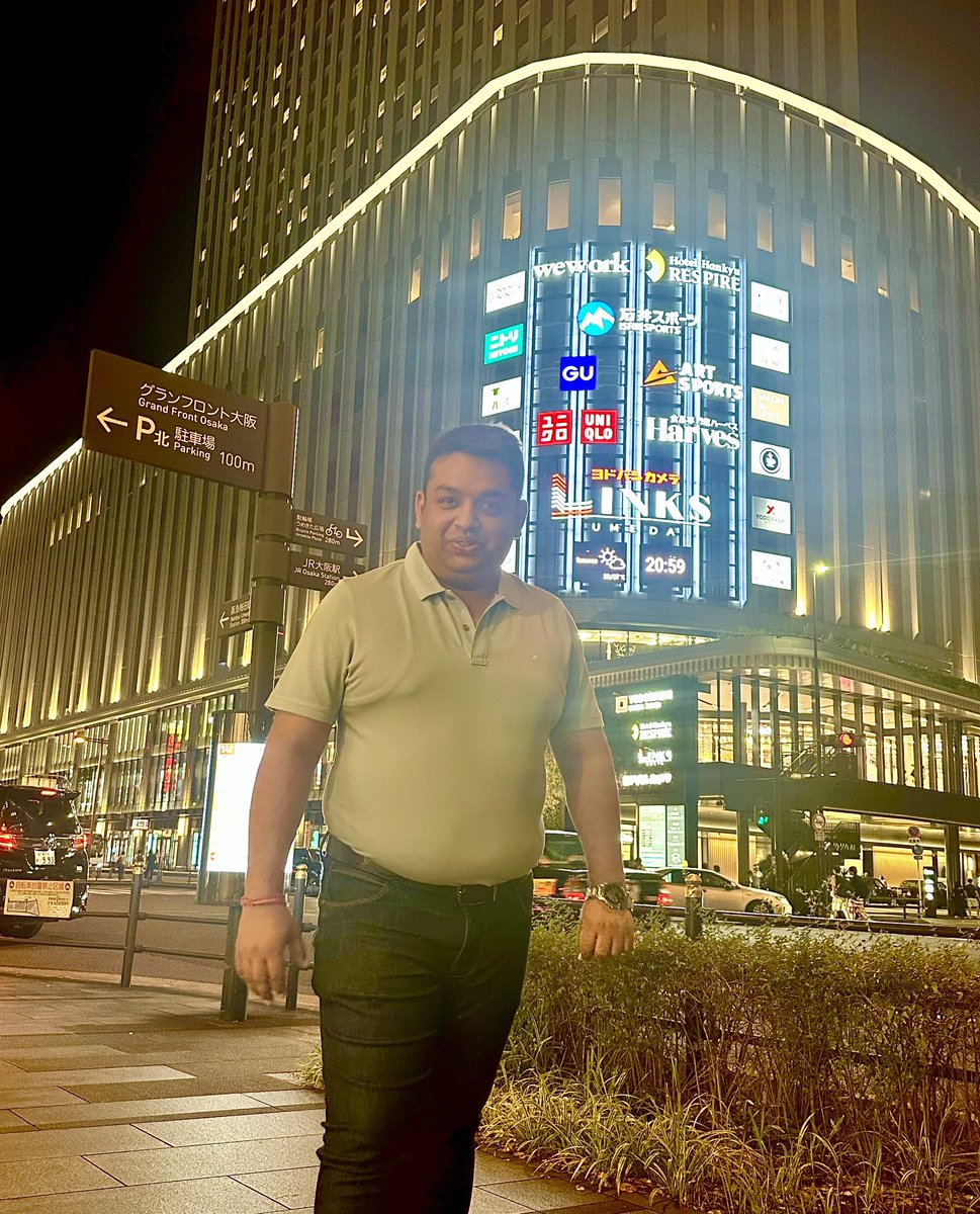 GauravEventful's tweet photo. "Konnichiwa Osaka! 🇯🇵✨ Excited to explore this city’s electric energy, iconic landmarks, and of course its events vibes! From neon nights to live entertainment, Osaka has it all. Stay tuned for an unforgettable adventure. Let the journey begin! https://t.co/dMMZSan7Tg
