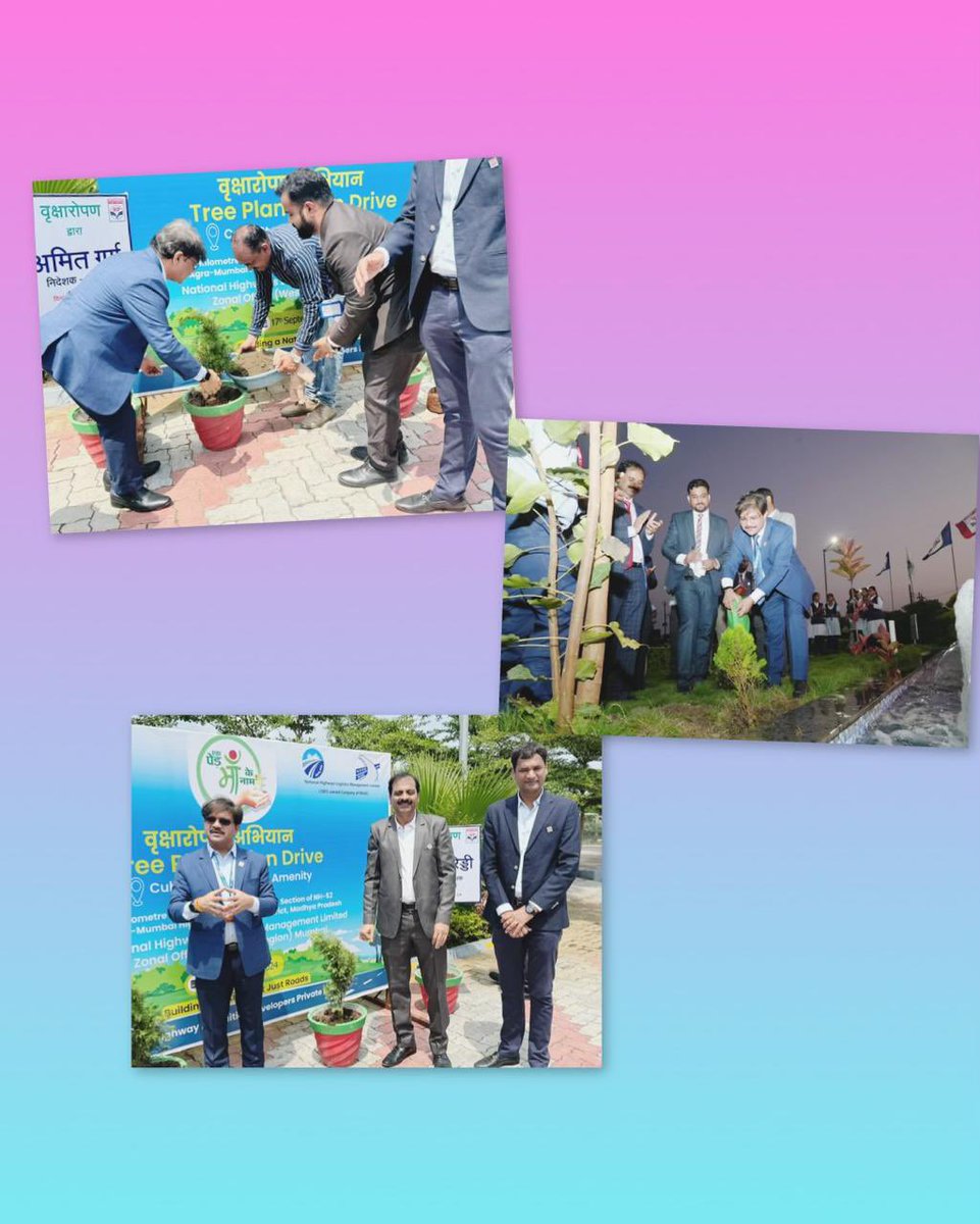 Visit by our esteemed Director Marketing, Shri Amit Garg at Indore . "Ek Ped Maa Ke Naam" drive, tree plantations were also conducted at 2 outlets..#HPCL <a href="/HPCL/">Hindustan Petroleum Corporation Limited</a> <a href="/hpcl_retail/">Mera HP Pump</a> <a href="/HardeepSPuri/">Hardeep Singh Puri</a> <a href="/NHAI_Official/">NHAI</a> <a href="/Rg03Goel/">Rajeev Goel</a>