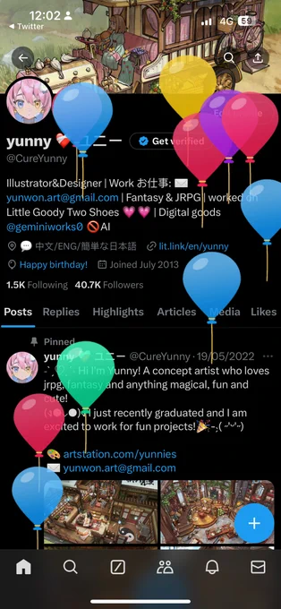 It's my birthday!!! 19th  