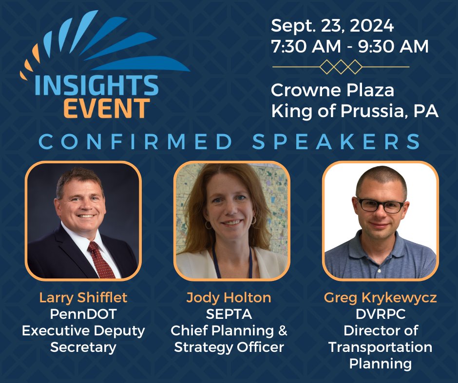 GVF's Insights Event is on Monday! Register today to hear regional experts discuss TDM accomplishments of the past year and preview what's on the horizon for 2025! 
ow.ly/xuF450Tq5wM
<a href="/DVRPC/">DVRPC</a> <a href="/PennDOTNews/">PA Department of Transportation</a> <a href="/SEPTAPhilly/">ISEPTAPHILLY</a>