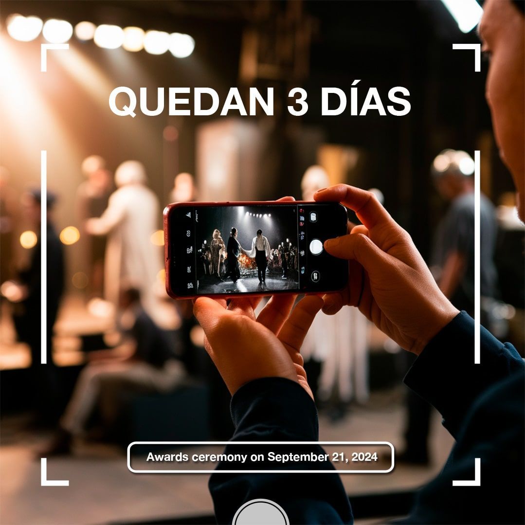 📢 3 días para conocer a los ganadores #CinephoneFilmFestival2024 📢