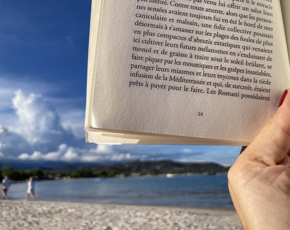 La plage, version Jérôme Ferrari.

Nord sentinelle, <a href="/ActesSud/">Actes Sud</a> #corse #littérature