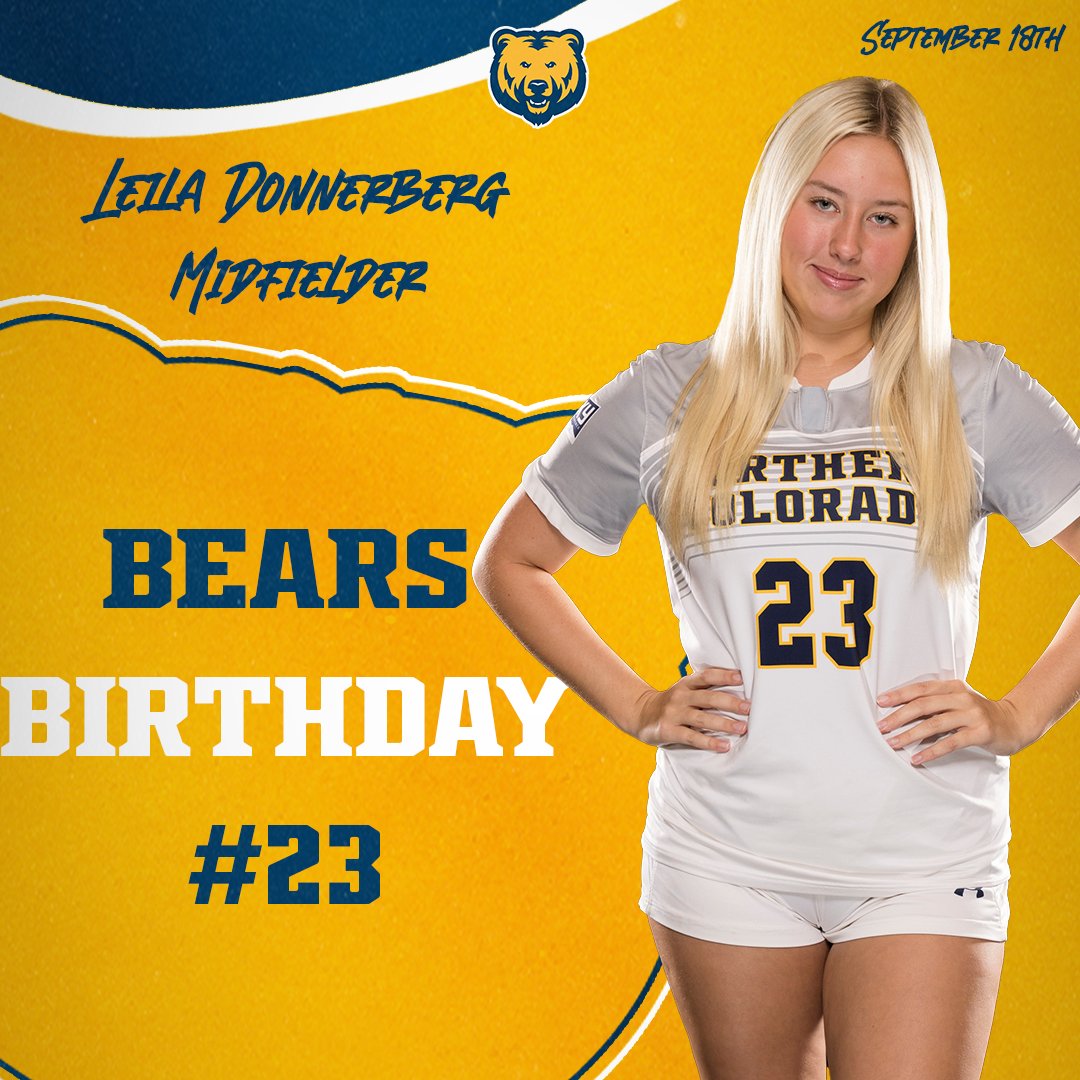 Wishing a very Happy Birthday to midfielder, Leila Donnerberg! 🎉

#BearWitness