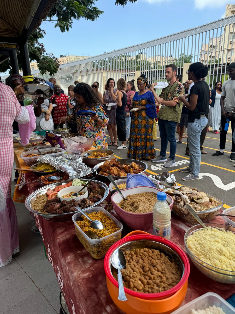 ISDakar's tweet photo. 📚✨ We’re feeling inspired and energized after two days of professional learning. We celebrated our shared passion for education and the community we’ve built together with a delicious potluck. #ISDakar #professionaldevelopment #teachers #schoolcommunity #dakar https://t.co/zMvWuvtryd