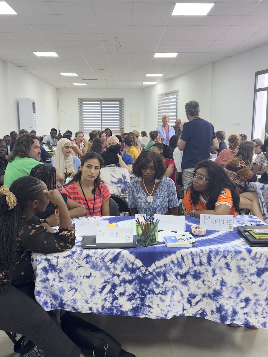 ISDakar's tweet photo. 📚✨ We’re feeling inspired and energized after two days of professional learning. We celebrated our shared passion for education and the community we’ve built together with a delicious potluck. #ISDakar #professionaldevelopment #teachers #schoolcommunity #dakar https://t.co/zMvWuvtryd
