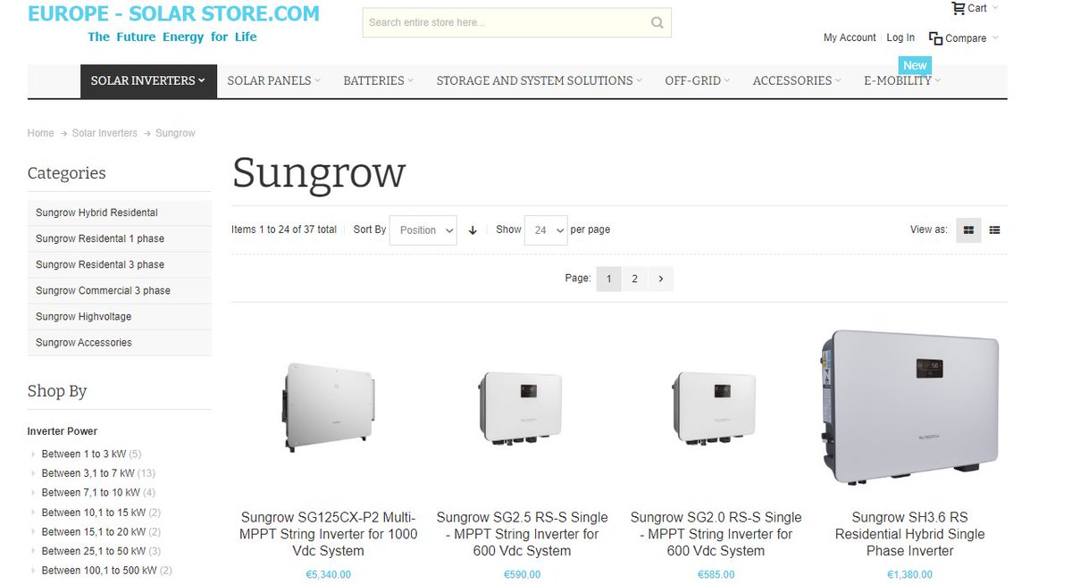 ArchimbaudGang's tweet photo. Avoid @Sungrow_Power's charge regulator  

#Solar #Panel #Installation 
#BESS #MPPT #5BB #Victron #Sungrow https://t.co/2AC6qiCqHf