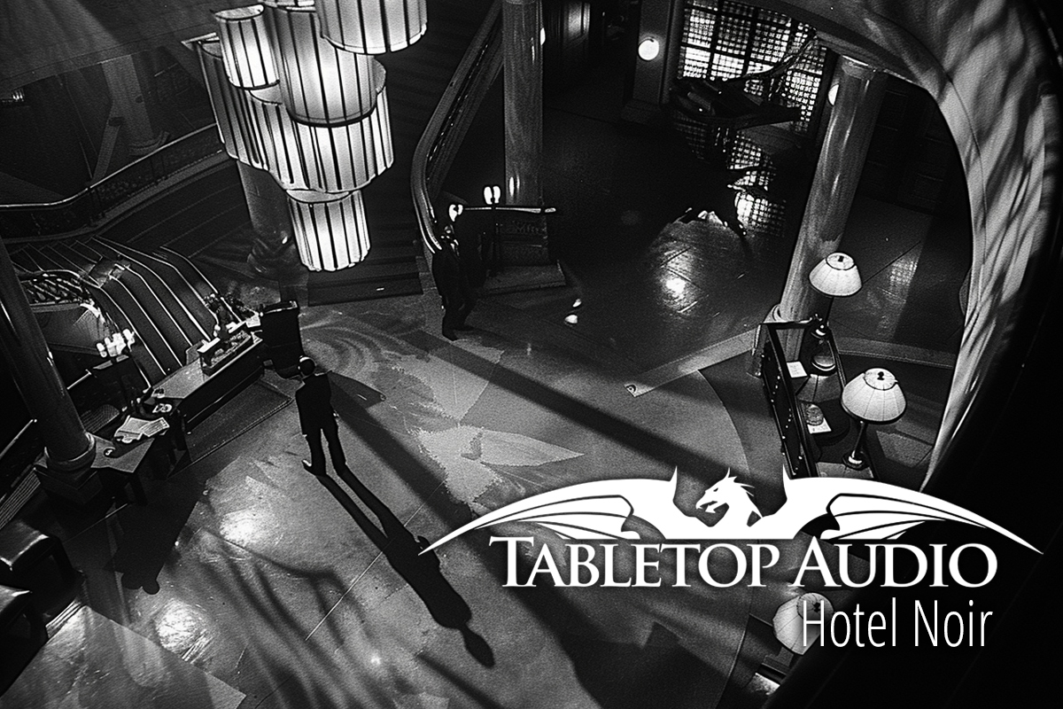 New Ambience: "Hotel Noir" is out of sneak-peek and live on tabletopaudio.com         

Patreon patrons receive 4 additional versions. Thank you all for your support! - Tim          

#rpg #ttrpg #dnd #boardgames