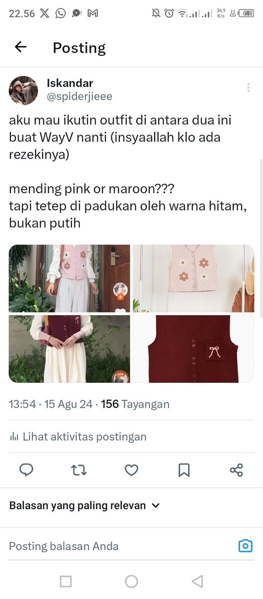 spiderjieee's tweet photo. @dearwayvid aku juga sudah menyiapkan outfit coba? padahal belum tentu nonton (semoga saja nonton, aamiin)
karna aku beneran EXCITED BGT PLISS UNTUK NONTON WAYV KONSERπ
sudah siap dibantai After Midnight, horizon, domino, tbt, miracle, dll
I'M SO EXCITED FOR WAYV KONSER!!!! #CebanForWayV https://t.co/H1girJbaXD