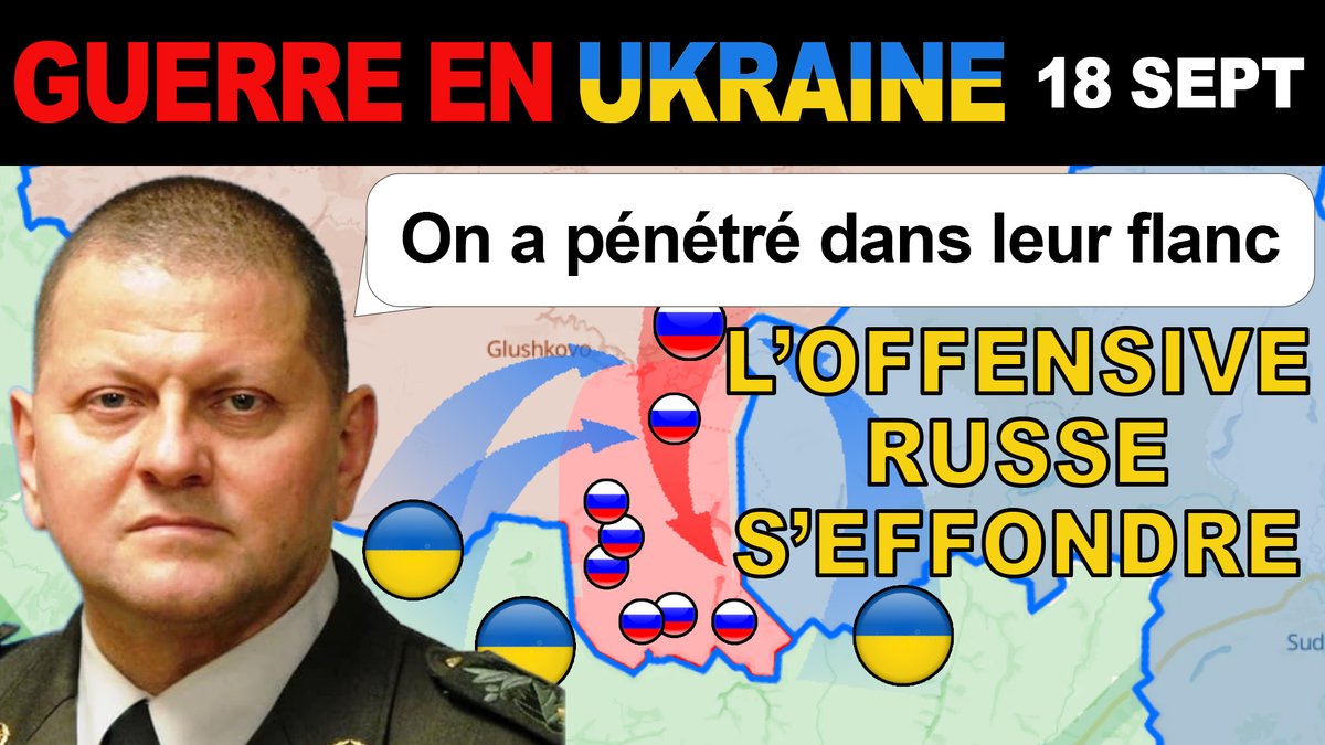 🇫🇷 Jour 937 en #Ukraine 🇺🇦
#Koursk : les forces ukrainiennes ont lancé une manœuvre audacieuse de contournement, perçant les défenses russes et menaçant toute la force de frappe russe d’encerclement.
🎬 youtu.be/7-5BqBVsMLw