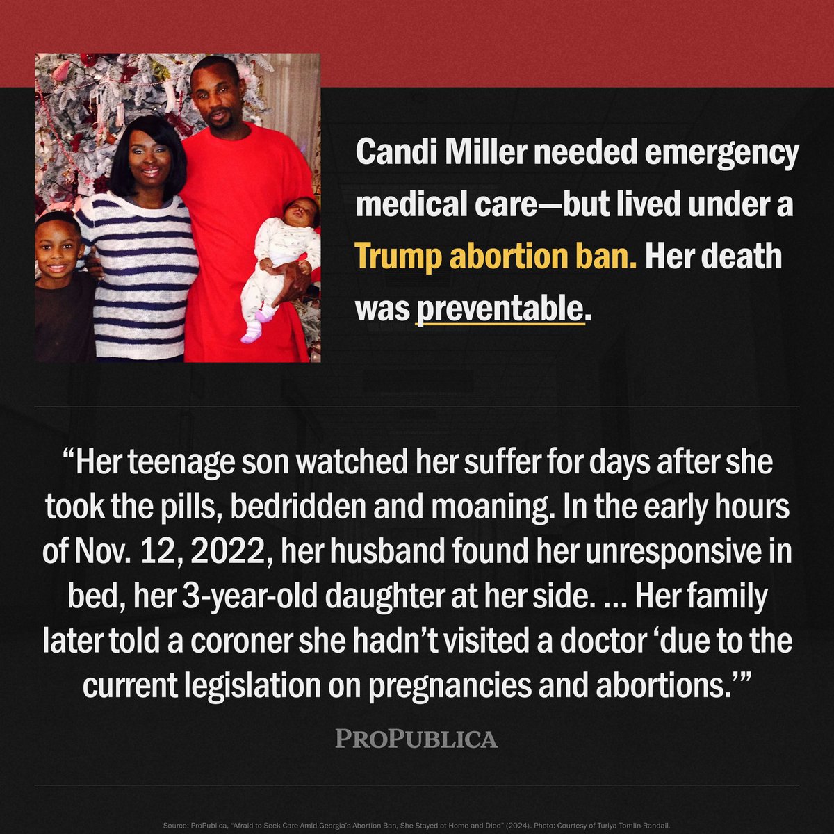 CAPAction's tweet photo. What’s “pro-life” about forcing children to watch their parents die? https://t.co/Sio0oi2PJj
