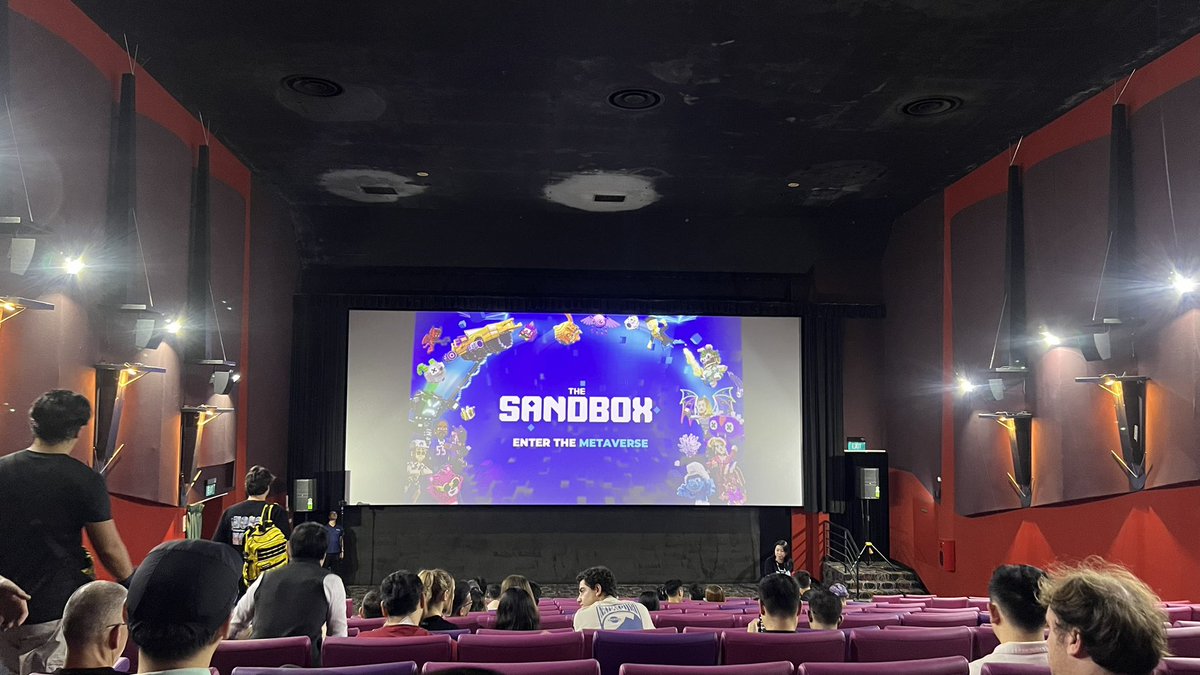 ant_chau's tweet photo. Had a great time at @TheSandboxGame event in Singapore 🇸🇬 ! Always great to catch up with @borgetsebastien 

Also got a card NFT from @card3_ai ! https://t.co/zBskY4HtpM